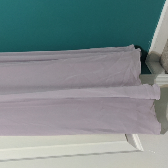 Xtraordinary long lilac bridesmaid dress Size 3 - Picture 3 of 8